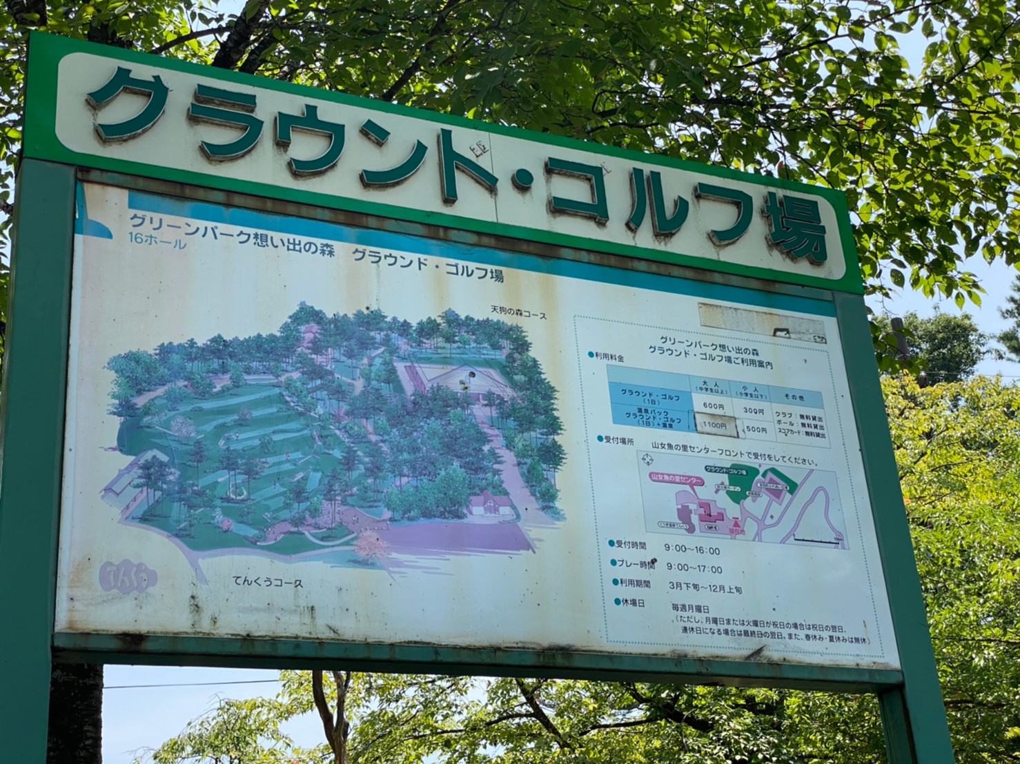 【高島市】『グリーンパーク想い出の森』情報まとめ（施設・駐車場・トイレ）